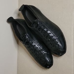 Mens Size 12 (US) Santoni AMG Mercedes Black Leather NWOT